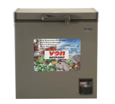Von VAFC19DUS 150Litres Showcase Freezer