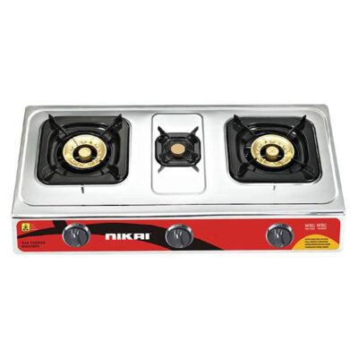 Nikai NG845 3 Burners Gas Cooker