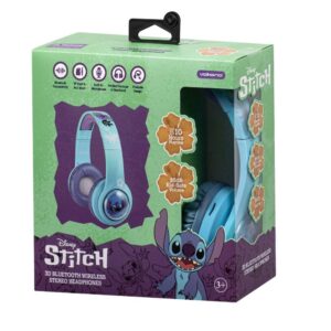Volkano - Wireless Stereo Disney Stitch 3D Bluetooth Headphone