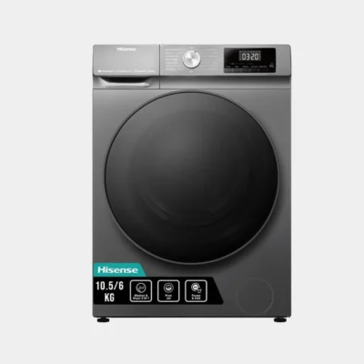 HISENSE WASHING MACHINE FRONT LOAD 10.5/6KG WASH & DRY WD3Q1043BT