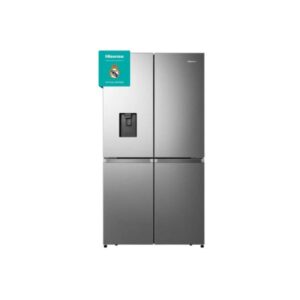 HISENSE 4-DOOR FRIDGE 470L AUTO ICE MAKER WATER DISPENSER CONNECT LIFE REF470DRZ