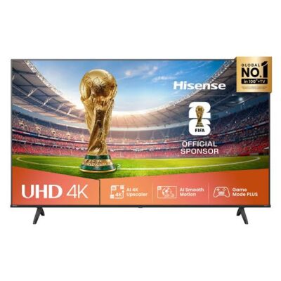 HISENSE 50 SMART UHD 4K FRAMELESS A6 SERIES 50A6QKEN