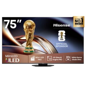 HISENSE 75 ULED MINI-LED AI ENGINE PRO 165HZ U8Q 75U8Q