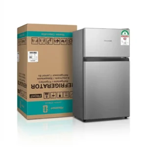 HISENSE FRIDGE 91L DOUBLE DOOR SILVER REF091DR