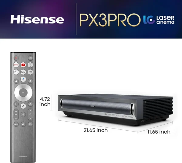 HISENSE LASER CINEMA PX3-PRO 80-150 INCH PX3-PRO