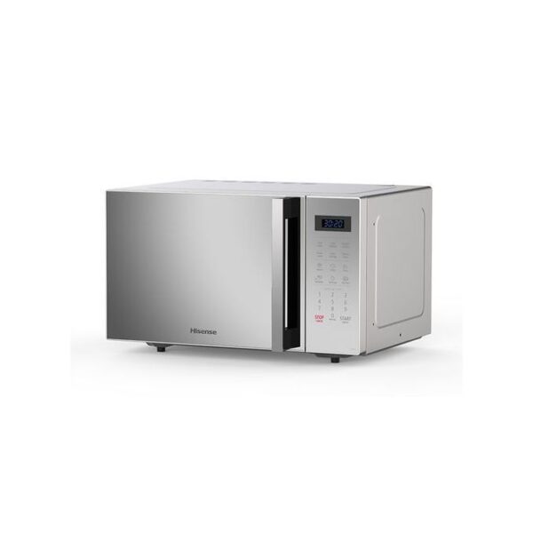 HISENSE MICROWAVE 25L SILVER DIGITAL WITH GRILL H25MOM57HGC